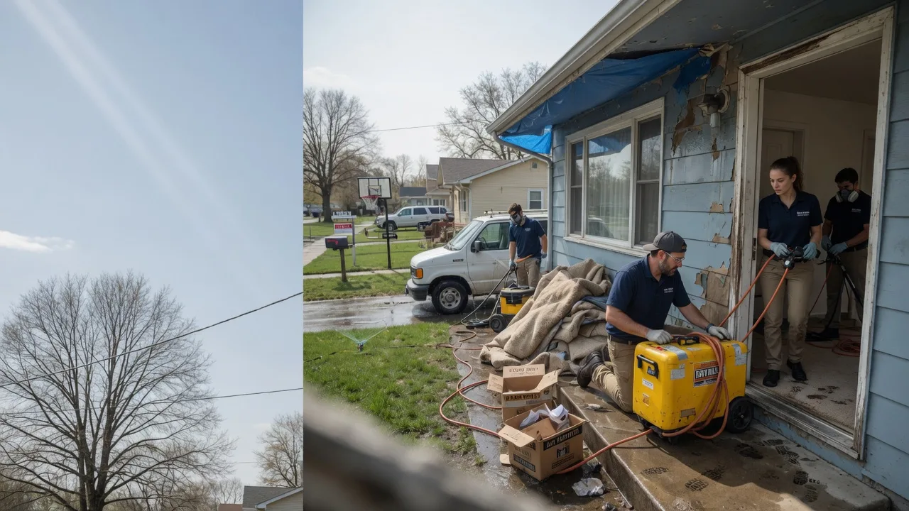 Basement Flood Cleanup in Villisca, IA near me
